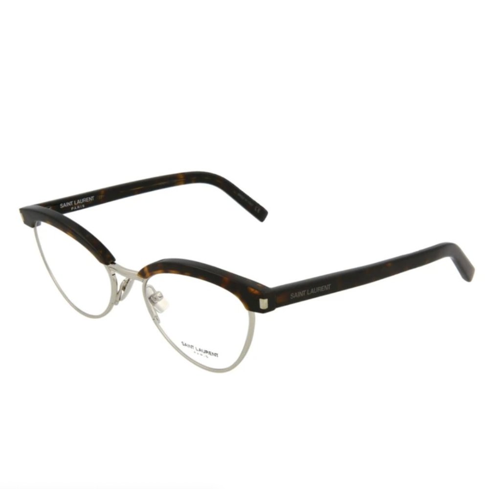 Saint Laurent Havana Cat Eye Eyeglasses! - Picture 1 of 4